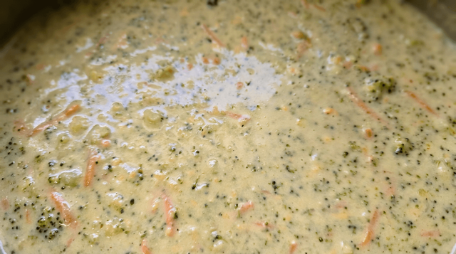 Broccoli Cheddar Soup.